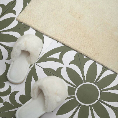 Panou decorativ perete dreptunghiular Aranjament floral cu frunze