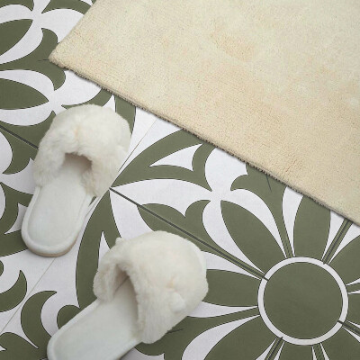 Panou decorativ perete dreptunghiular Aranjament floral cu frunze