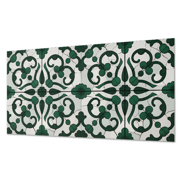 Panou decorativ dreptunghiular Plantează ornamente în stil clasic