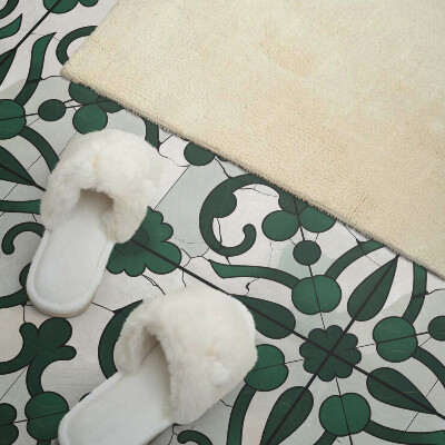 Panou decorativ dreptunghiular Plantează ornamente în stil clasic
