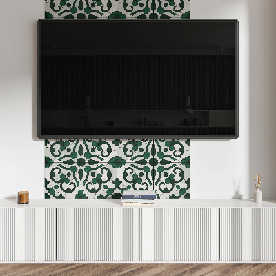 Panou decorativ dreptunghiular Plantează ornamente în stil clasic