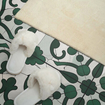 Panou decorativ dreptunghiular Plantează ornamente în stil clasic