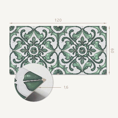 Panou decorativ dreptunghiular Motive grafice elegante