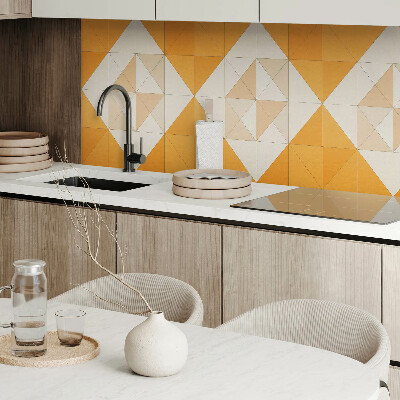 Panou decorativ dreptunghiular Un model de romb într-o formă geometrică