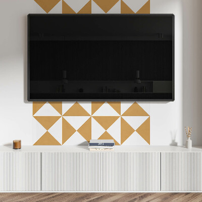 Panou decorativ bucatarie Model de forme triunghiulare