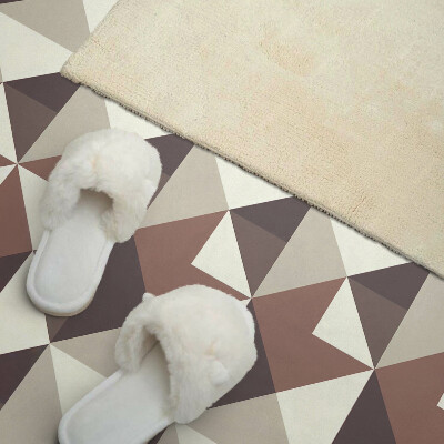 Panou decorativ dreptunghiular Triunghiuri abstracte într-un stil geometric