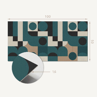 Panou decorativ bucatarie Forme creative ?i forme abstracte