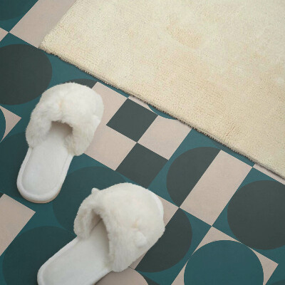 Panou decorativ perete dreptunghiular Forme ?i forme într-un stil geometric