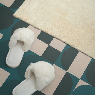 Panou decorativ perete dreptunghiular Forme ?i forme într-un stil geometric