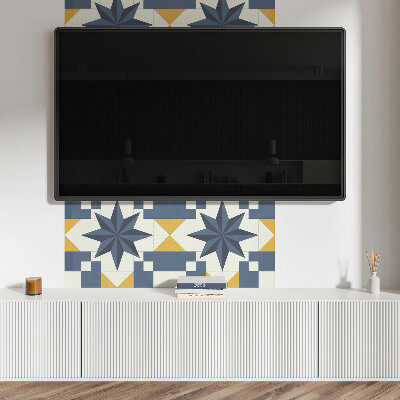 Panou decorativ dreptunghiular Forme geometrice de stele