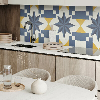Panou decorativ dreptunghiular Forme geometrice de stele