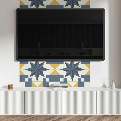 Panou decorativ dreptunghiular Forme geometrice de stele