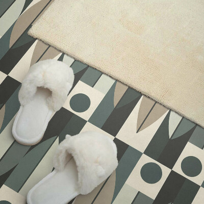 Panou decorativ perete dreptunghiular Motiv geometric modern