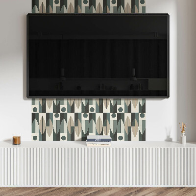 Panou decorativ perete dreptunghiular Motiv geometric modern