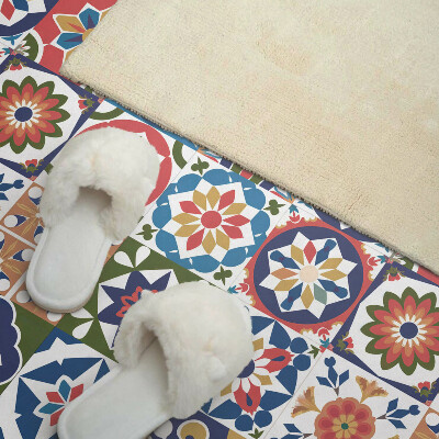 Panou decorativ bucatarie Pătrate de mozaic în aranjamente atractive