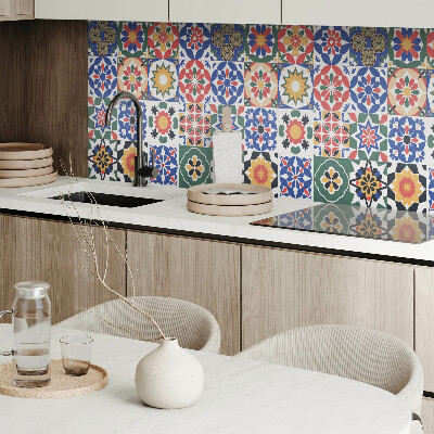Panou decorativ dreptunghiular Aranjamente mozaice pe rânduri
