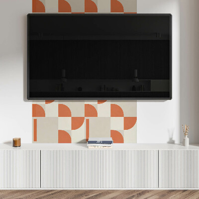 Panou decorativ dreptunghiular Set abstract de forme