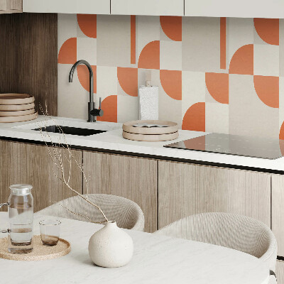 Panou decorativ dreptunghiular Set abstract de forme