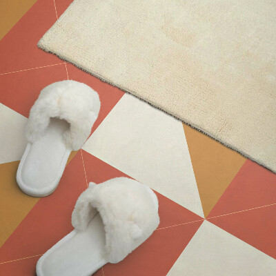 Panou decorativ bucatarie Modele geometrice calde