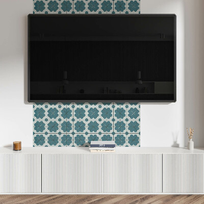 Panou decorativ perete dreptunghiular Motive florale în compozi?ie