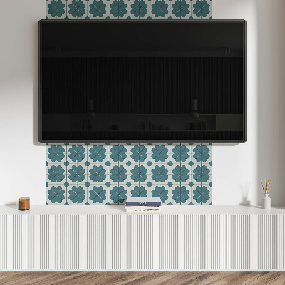 Panou decorativ perete dreptunghiular Motive florale în compozi?ie