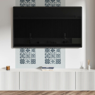 Panou decorativ bucatarie Forme geometrice în dreptunghiuri