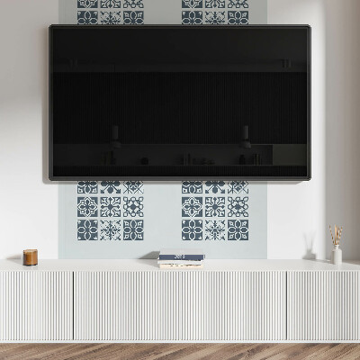 Panou decorativ bucatarie Forme geometrice în dreptunghiuri