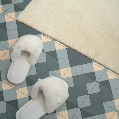 Panou decorativ dreptunghiular Model cu romburi în stil geometric