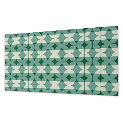 Panou decorativ perete dreptunghiular Valuri de forme geometrice