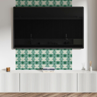 Panou decorativ perete dreptunghiular Valuri de forme geometrice