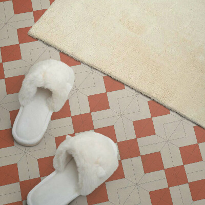 Panou decorativ perete dreptunghiular Grilă geometrică rombică