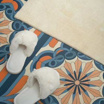 Panou decorativ bucatarie Mandala florală în cercuri armonioase