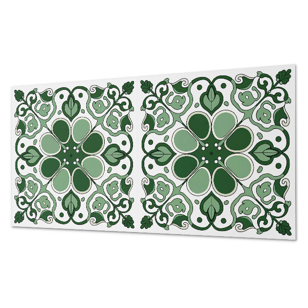 Panou decorativ perete dreptunghiular Motiv vegetal cu frunze