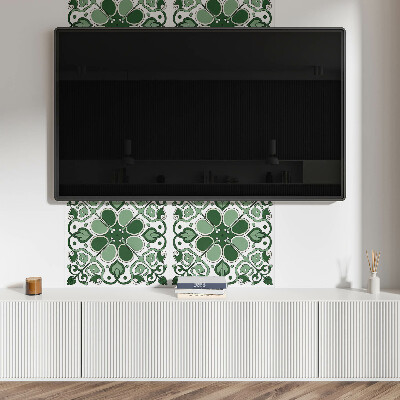 Panou decorativ perete dreptunghiular Motiv vegetal cu frunze