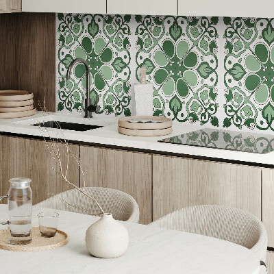 Panou decorativ perete dreptunghiular Motiv vegetal cu frunze