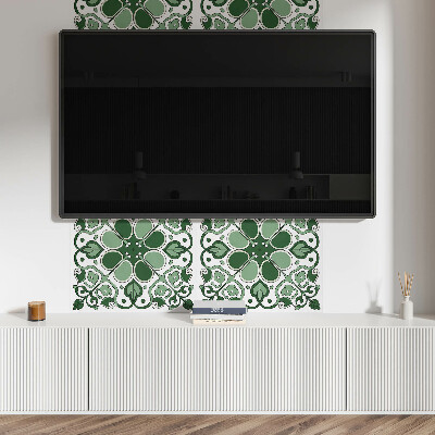 Panou decorativ perete dreptunghiular Motiv vegetal cu frunze