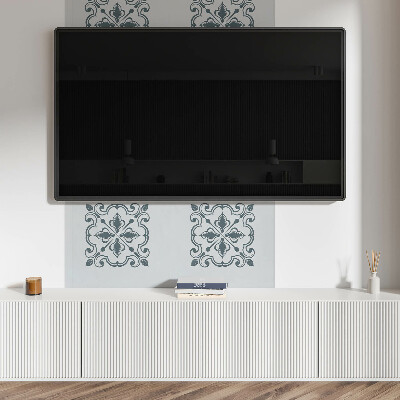 Panou decorativ dreptunghiular Model ornamental de plante