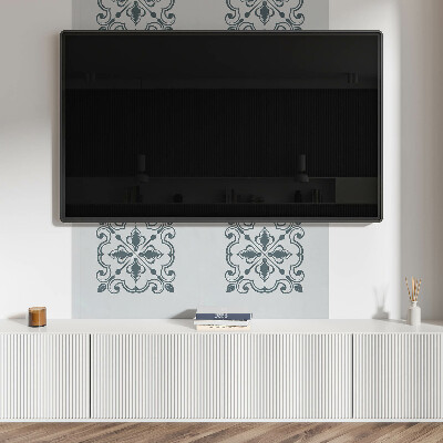 Panou decorativ dreptunghiular Model ornamental de plante