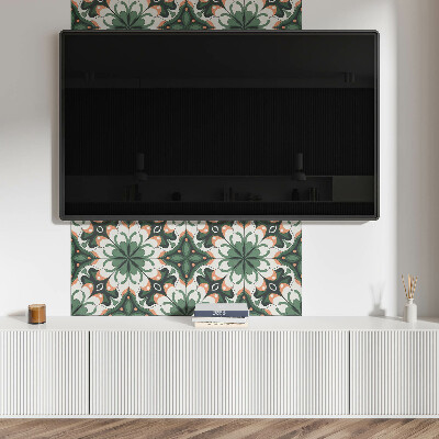 Panou decorativ perete dreptunghiular Motiv vegetal elegant