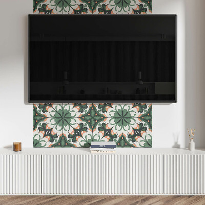 Panou decorativ perete dreptunghiular Motiv vegetal elegant