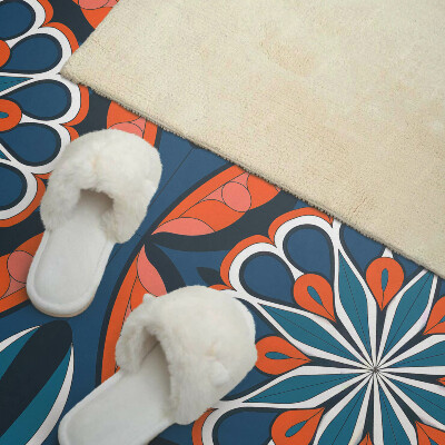 Panou decorativ bucatarie Mandala cu model de frunze