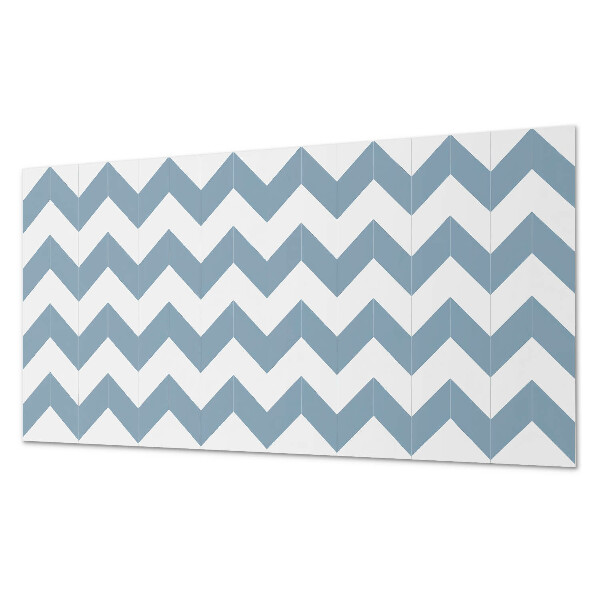 Panou decorativ bucatarie Motiv grafic în zig-zag