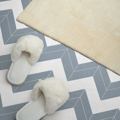 Panou decorativ perete dreptunghiular Design în dungi în zig-zag