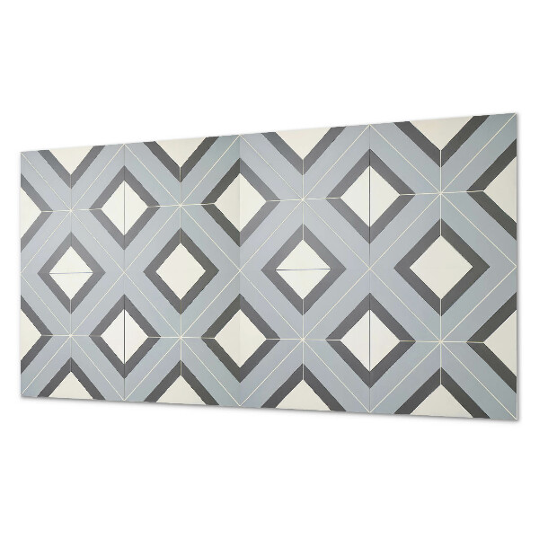 Panou decorativ perete dreptunghiular Geometrie pastel