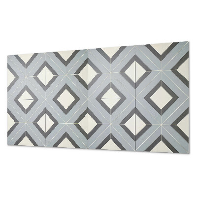 Panou decorativ perete dreptunghiular Geometrie pastel