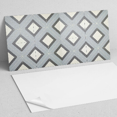 Panou decorativ perete dreptunghiular Geometrie pastel