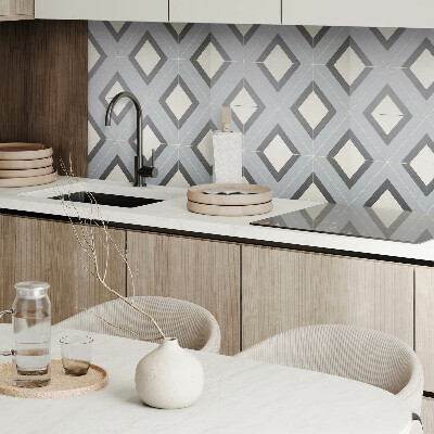 Panou decorativ perete dreptunghiular Geometrie pastel