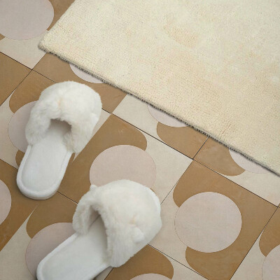 Panou decorativ bucatarie Model de cercuri ?i arce geometrice