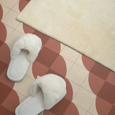 Panou decorativ dreptunghiular Model ondulat geometric