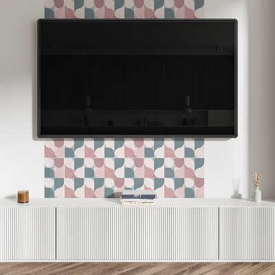 Panou decorativ bucatarie Model geometric într-un stil abstract